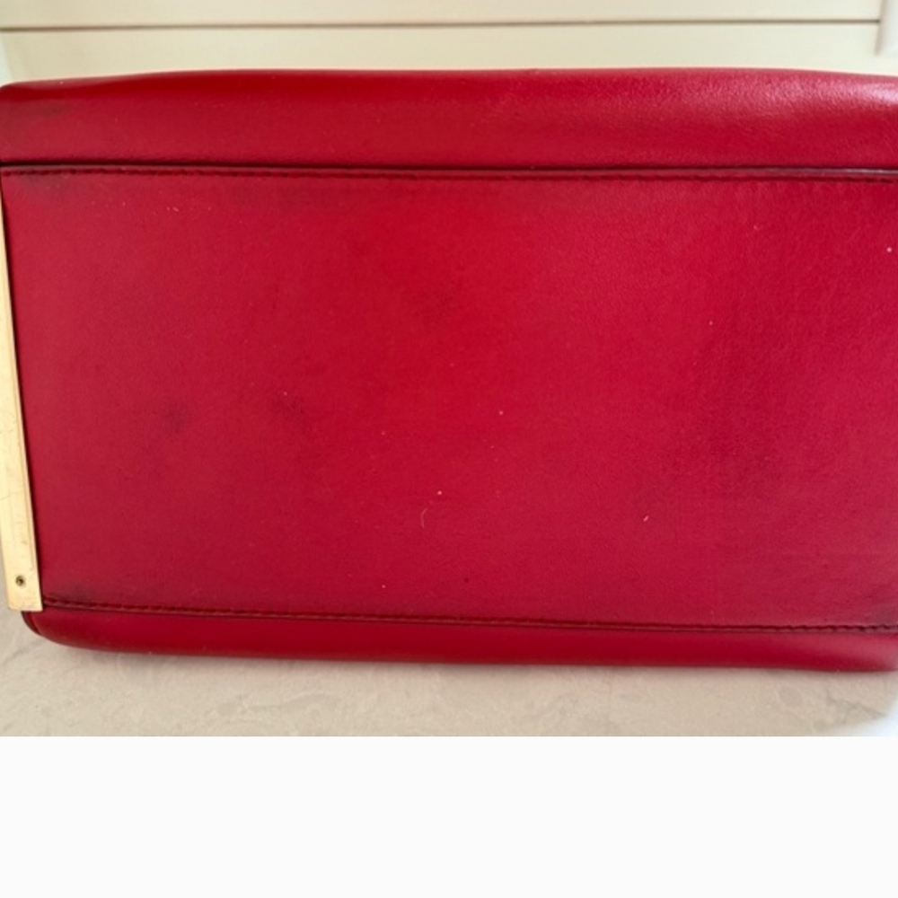 MICHAEL KORS LANA Elegant Red Handbag - Picture 7 of 10